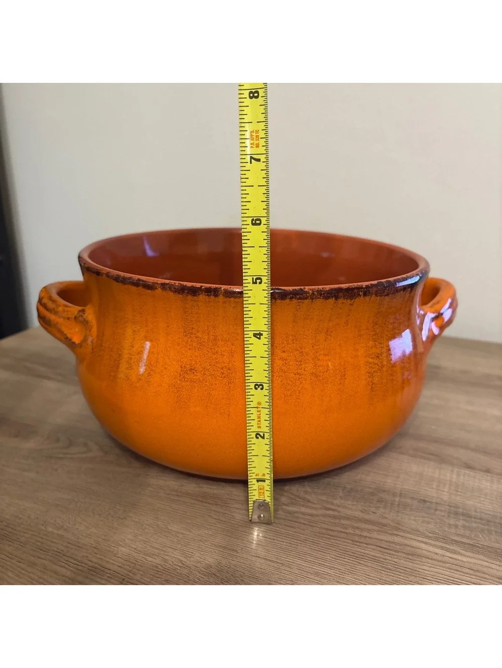 De Silva Terracotta 8” casserole dish w/ lid Made in Italy